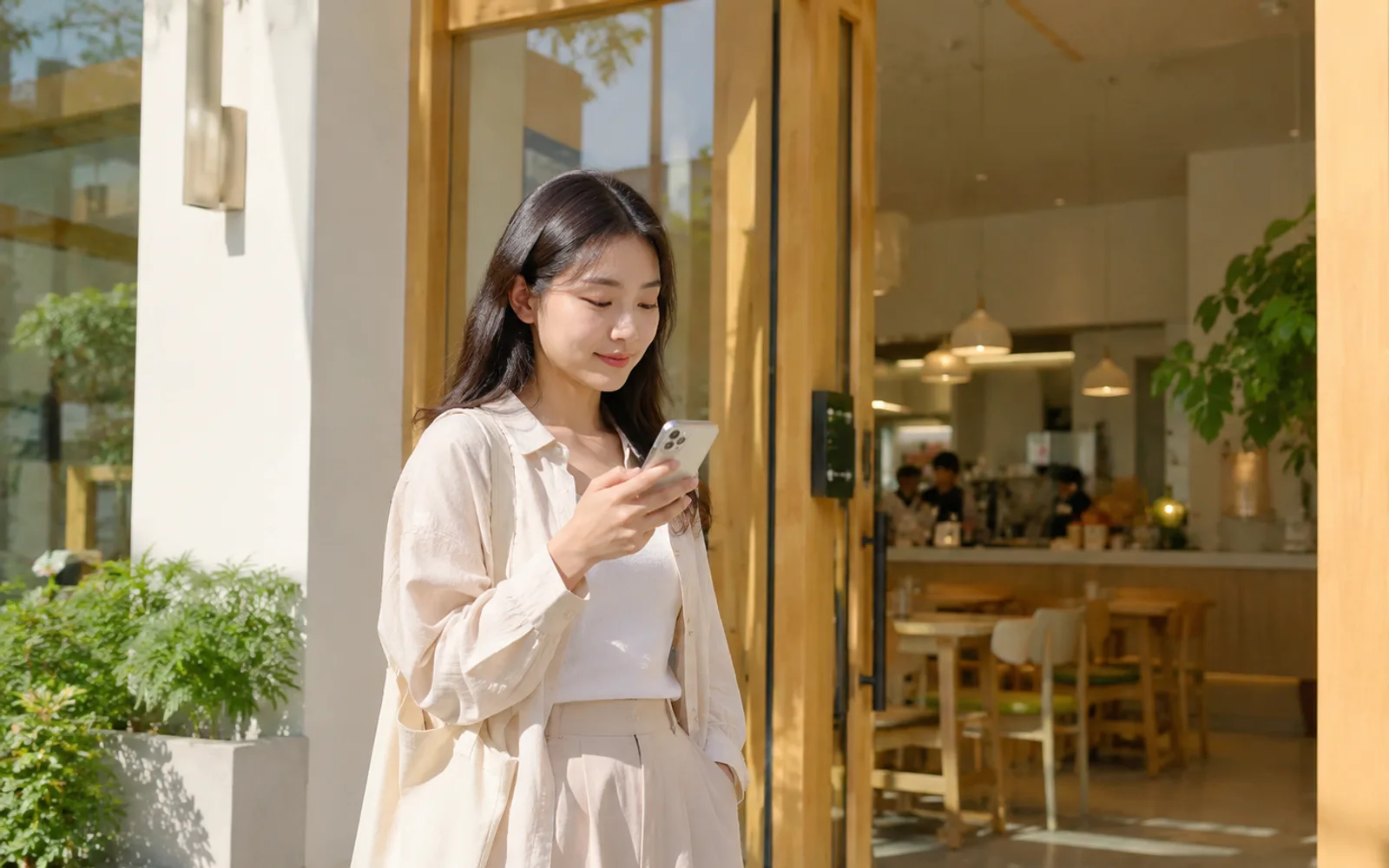 門口候位・手機即時查看進度
