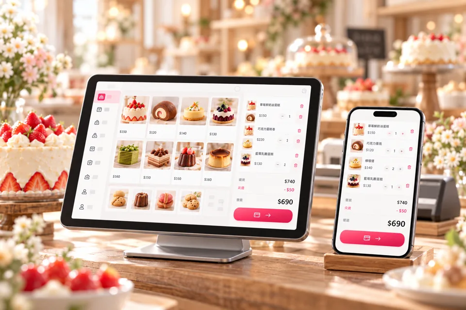 CakeDock POS 收銀平板