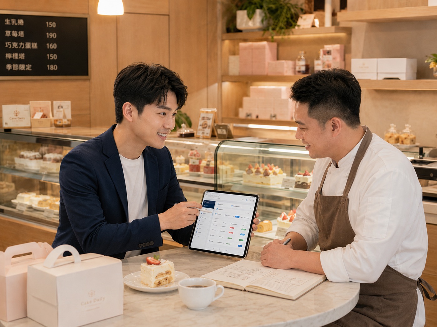 推廣合作夥伴依約協助店家設定系統